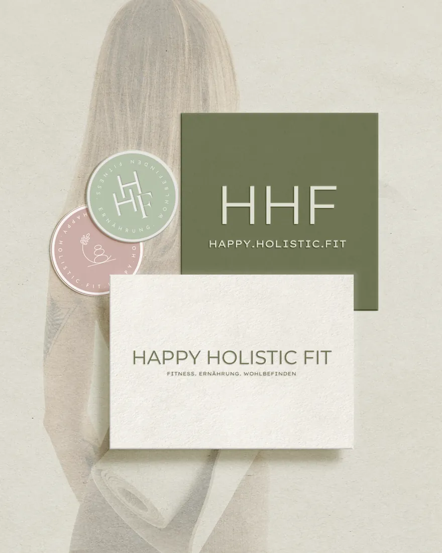 Markenidentität für Happy Holistic Fit, Fitness Coach in Mödling